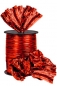 Preview: Geschenkband Polysilk 50ml rot metallic
